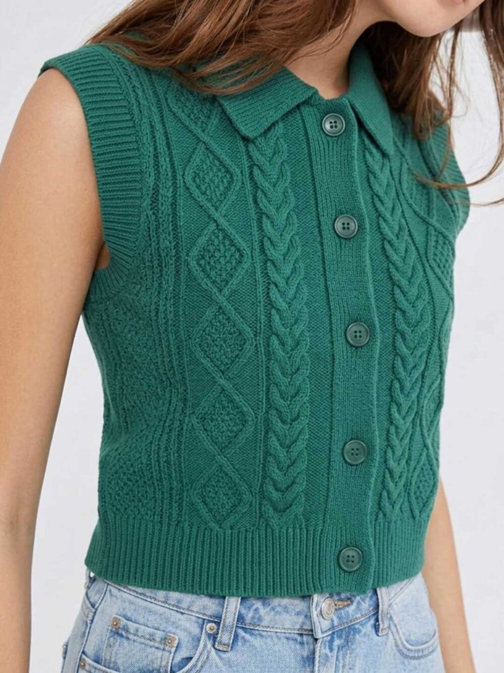 Aritzia Sunday Best Flynn Sweater Vest XXS